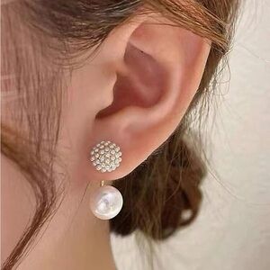 Luxe faux pearl  earrings